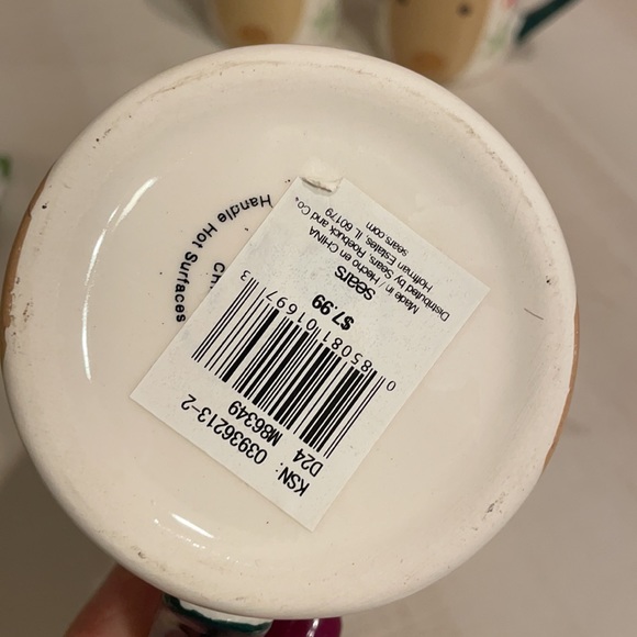 Christmas Set of Reindeer Mugs & Kitchen Towel Set - Picture 5 of 9